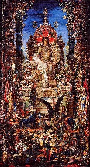 Gustave Moreau Jupiter and Semele oil painting picture